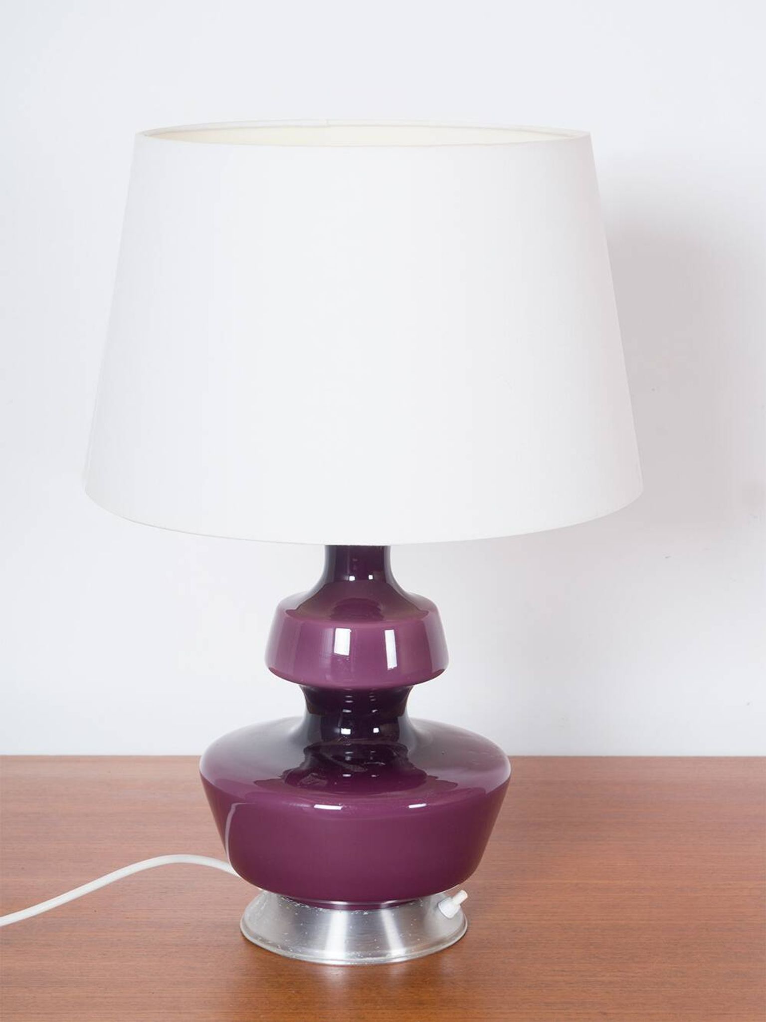 Lampe de table Holmegaard – Design danois – Mid Century Modern