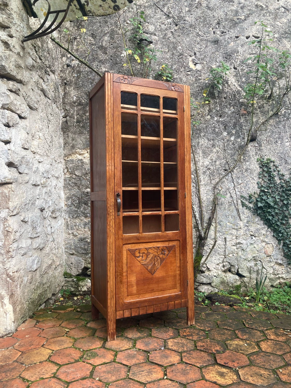 Armoire vitrée art déco
