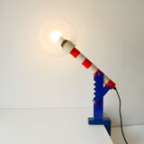 Postmodern Memphis-Style "Haba" Table Lamp by Habermaaß 1980s