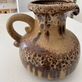 Vase marron beige
