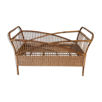 Child rattan bed