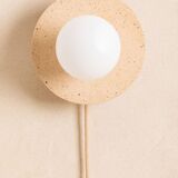ALBA wall light in beige concrete