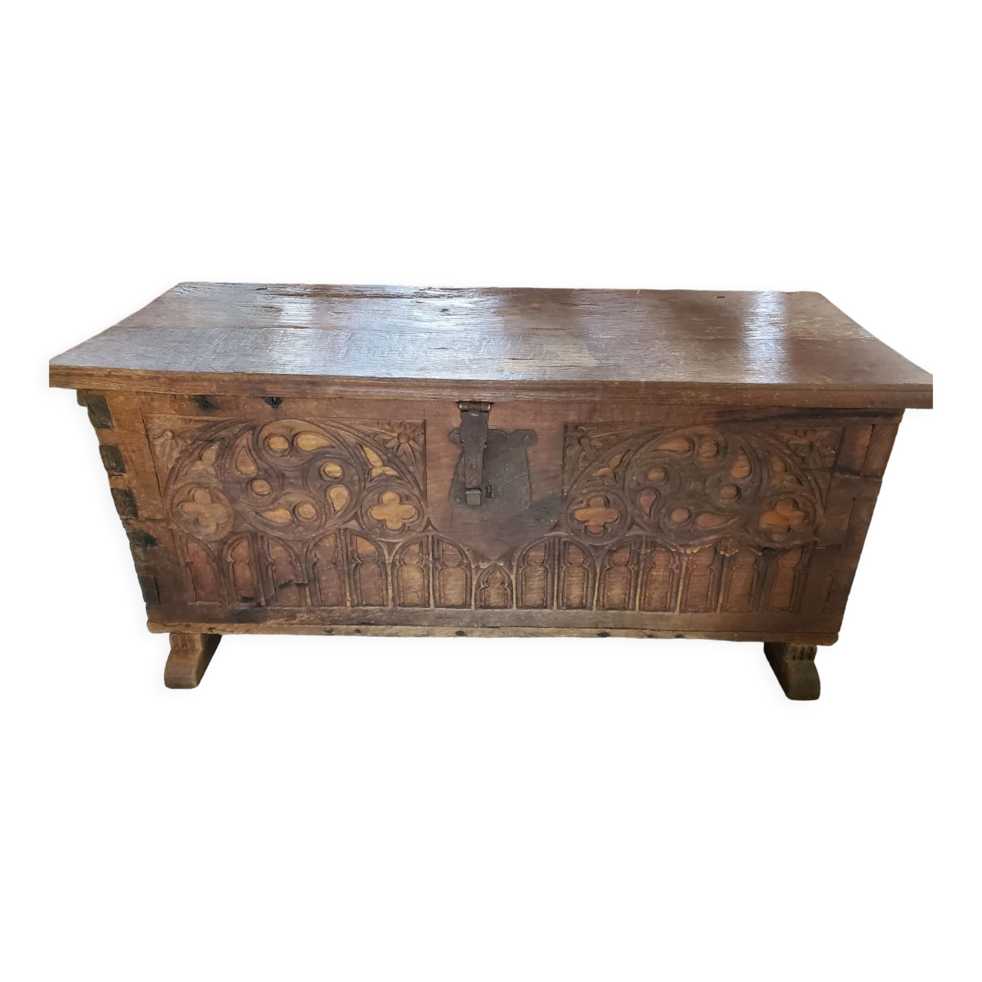 Old Gothic chest