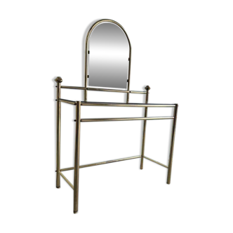 Vintage “golden” vanity component furniture / console table