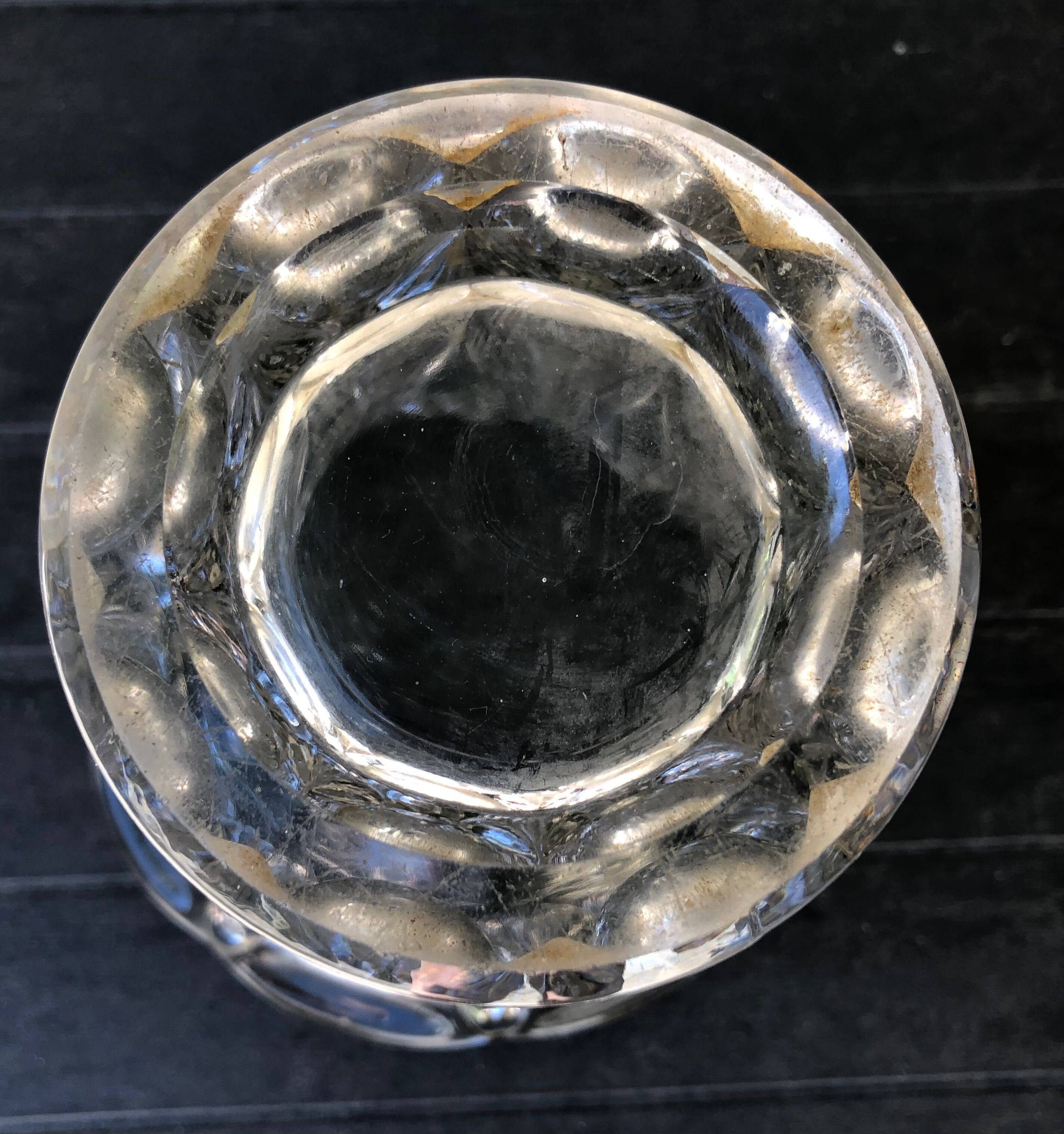 Vase en cristal Vannes le Chatel
