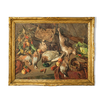 José Maria VILA CANYELLES - The Chef's Banquet - Still Life - Fruit and Game