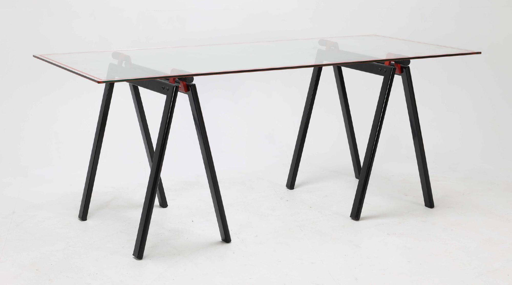 Work table / desk Gae Aulenti, Gaetano series for Zanotta, Italy, postmodern style