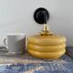 Pair of art deco opaline wall lights