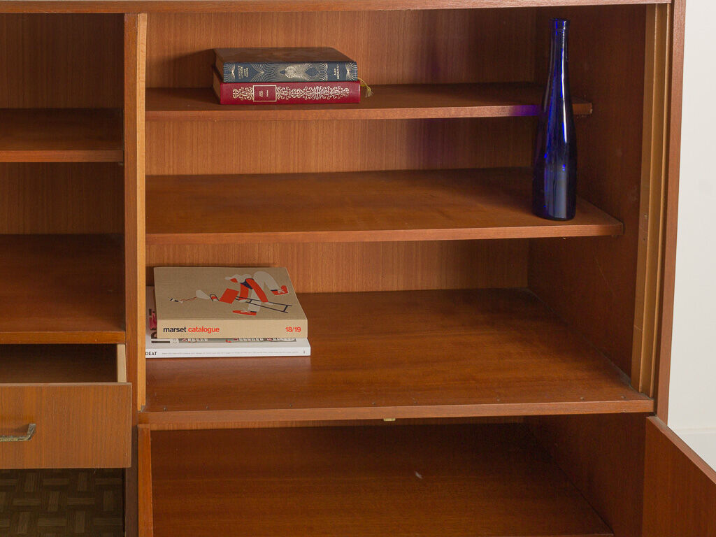 Teak sideboard equipped with plenty of storage