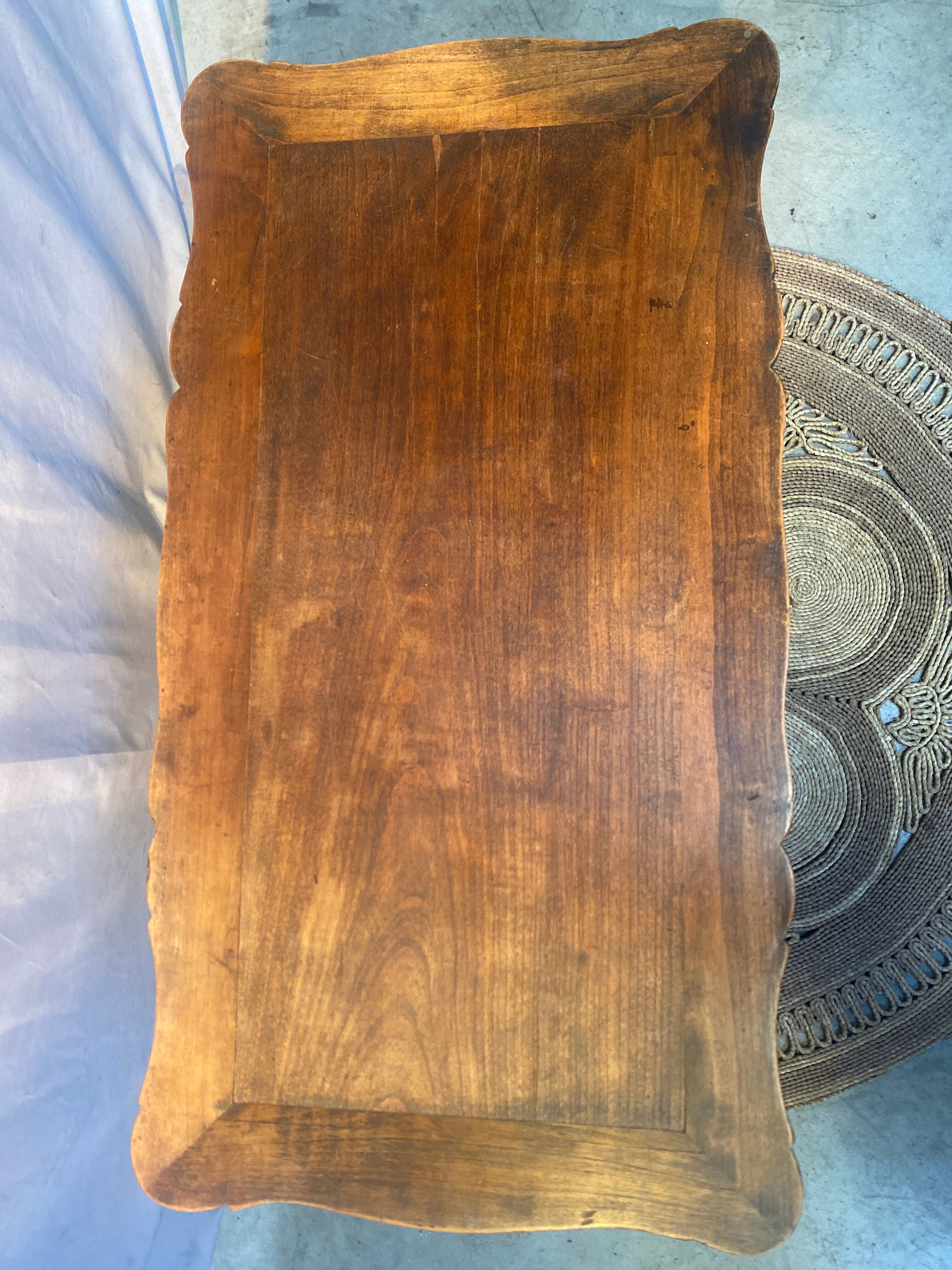 Dressing table in the Louis XV style in wood