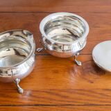 English Yeoman Plate silver plated tea and coffee service probably 1950s