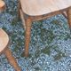 Set de 4 chaises et 1 fauteuil style montagne en chêne