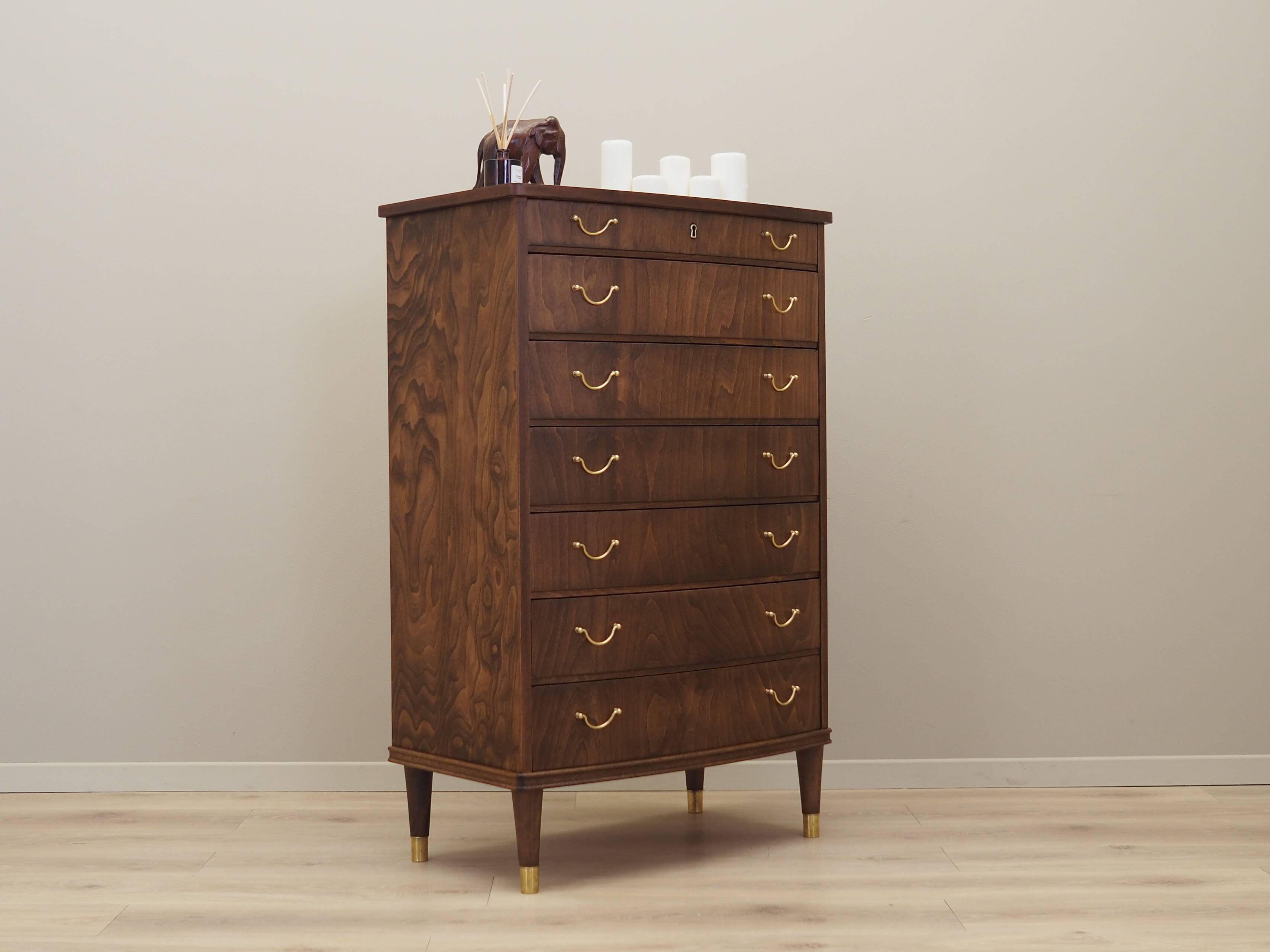 Walnut chest of drawers, Danish design, 1960s, production: Denmark