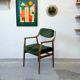Oak Chair, Denmark 1960s/1970s, Mid-C, Vintage