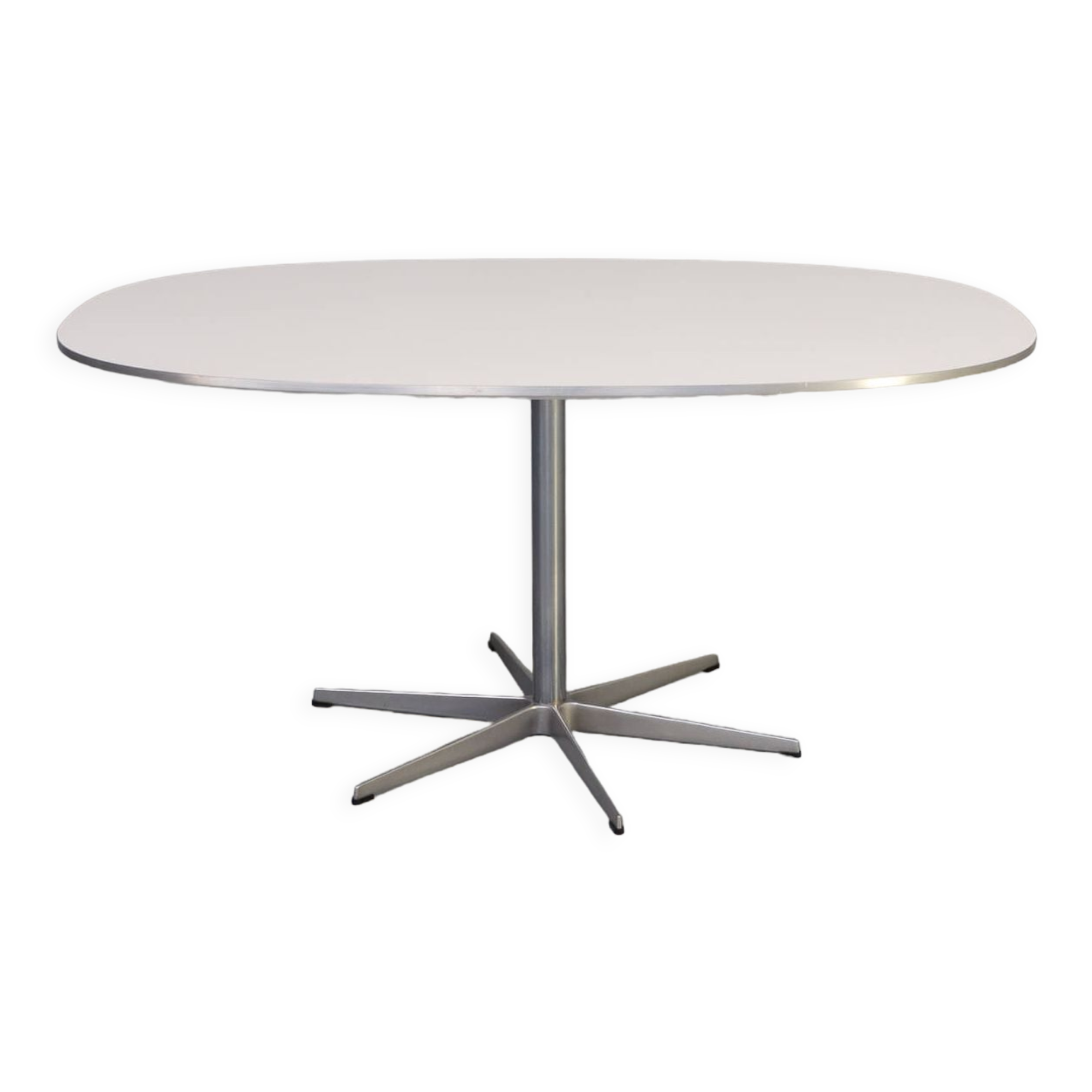 Piet Hein superellipse dining table for Fritz Hansen