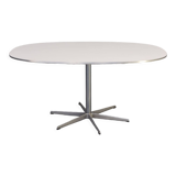 Piet Hein superellipse dining table for Fritz Hansen