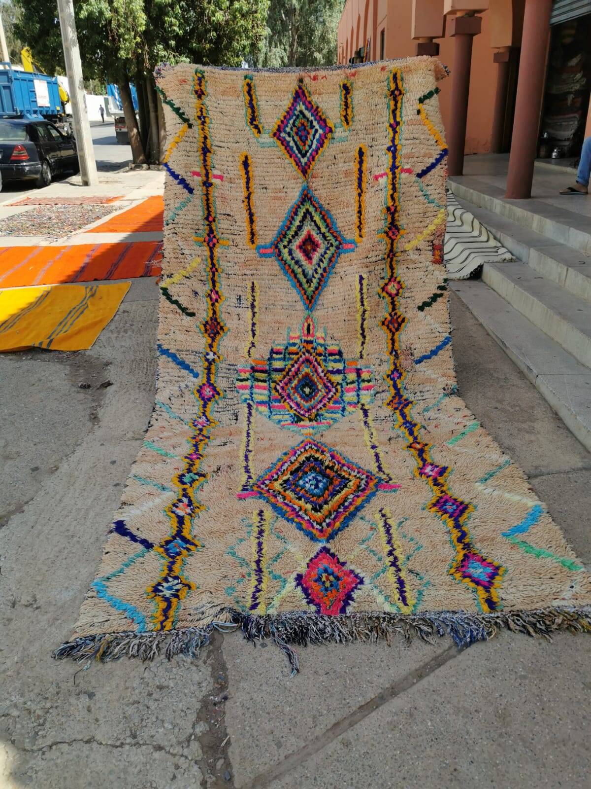 tapis style boucharouite 250*150cm