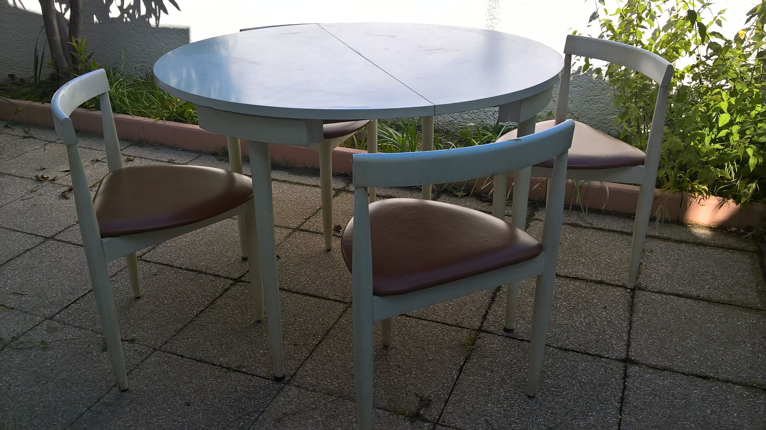 Hans Olsen dining set for Frem Rojle Denmark 1960