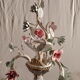 Metal chandelier "flowers"