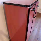 Vintage red formica furniture