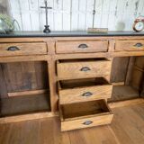 Old restored buffet style professional furniture