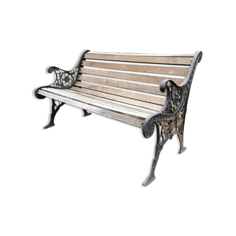 Banc de jardin en fonte