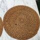 3 wicker and bamboo placemats