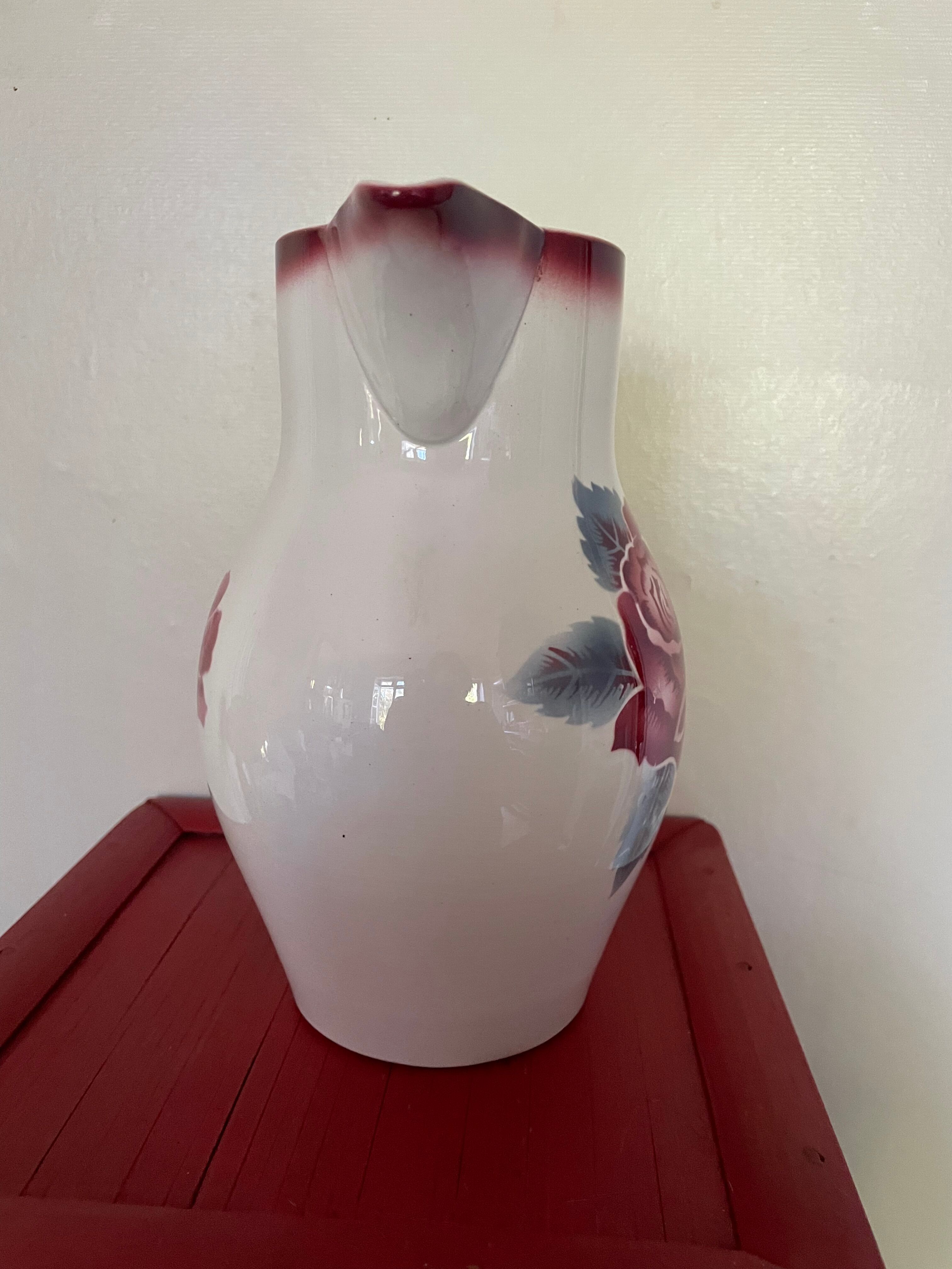 Pitcher Digoin Sarreguemines model Lucette