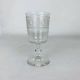 3 verres Baccarat modèle Chanel gravure 3458
