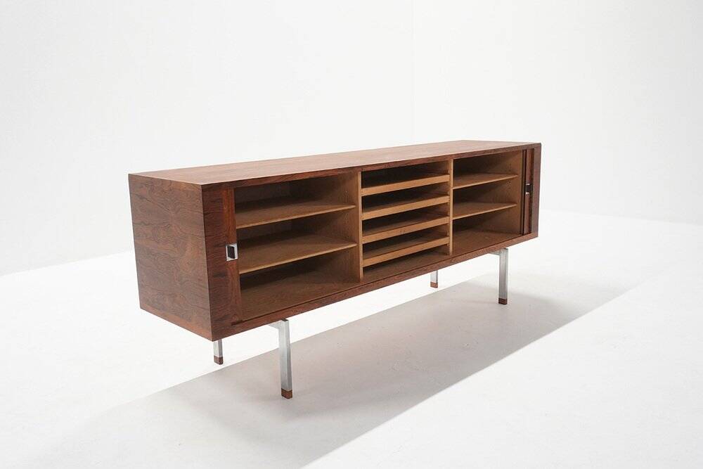 Vintage Ry-25 President Sideboard by Hans J. Wegner for Ry Mobler, 1960s