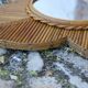 Rattan Mirror by VivaÏ Del Sud Italy 1970