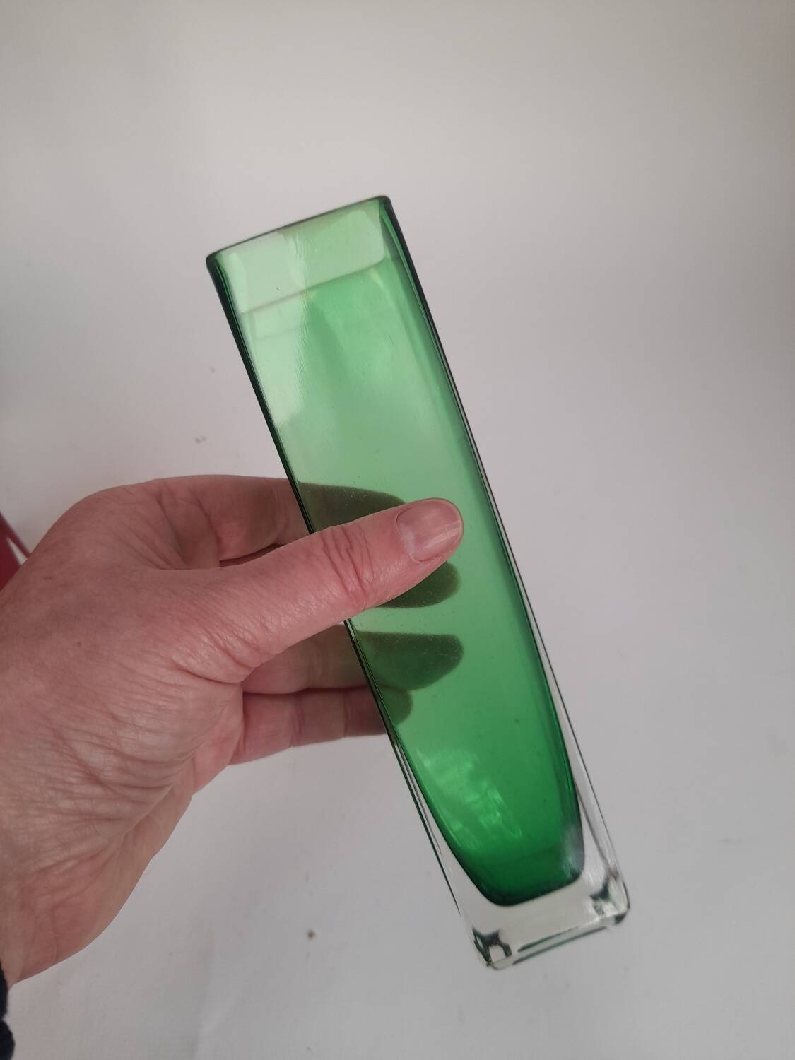 Set of 3 Murano glass vases