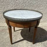 Table basse bouillotte style Louis XVI