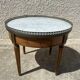Table basse bouillotte style Louis XVI