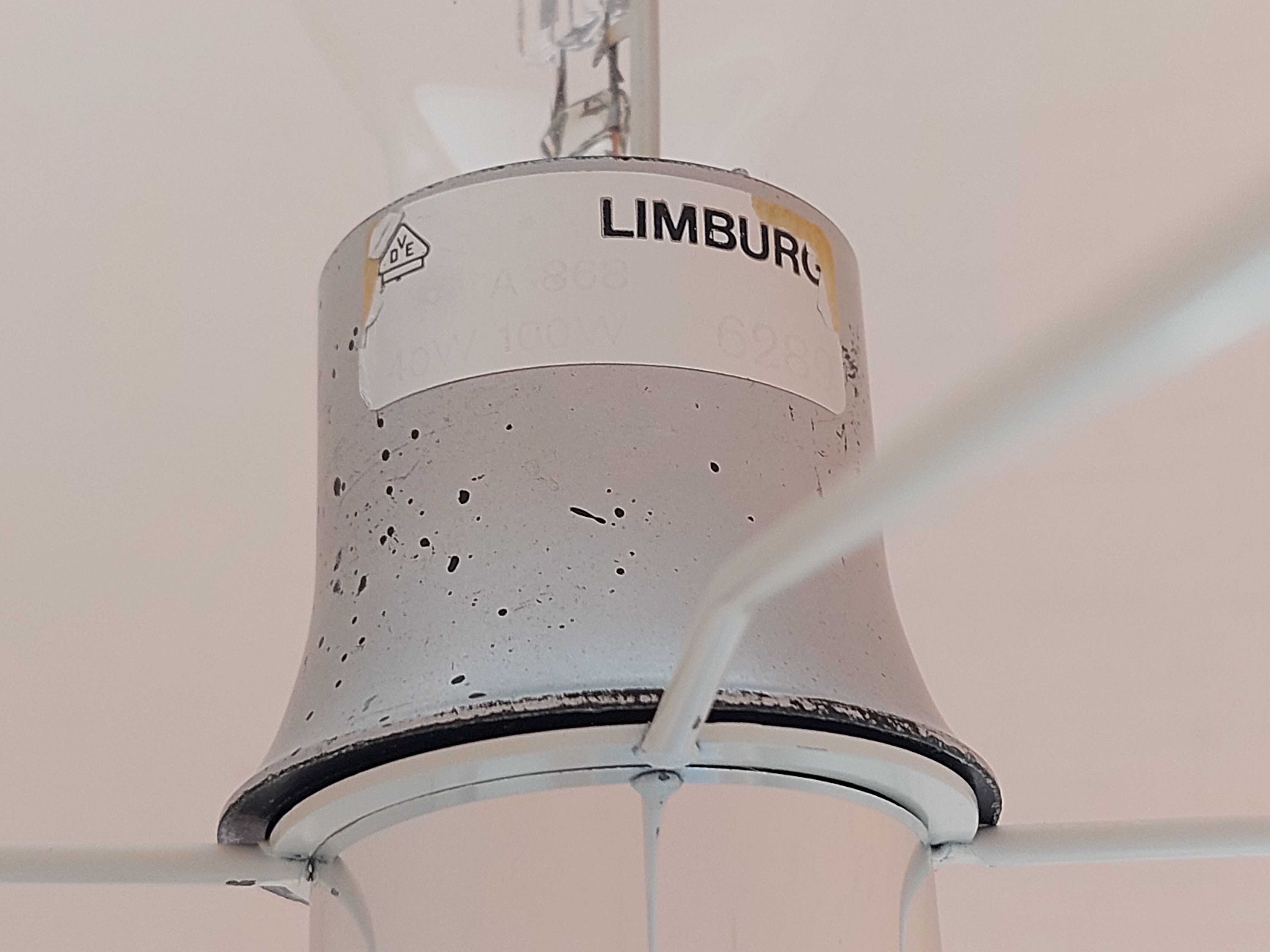 Lampe de chevet par Glashutte Limburg, années 1960.