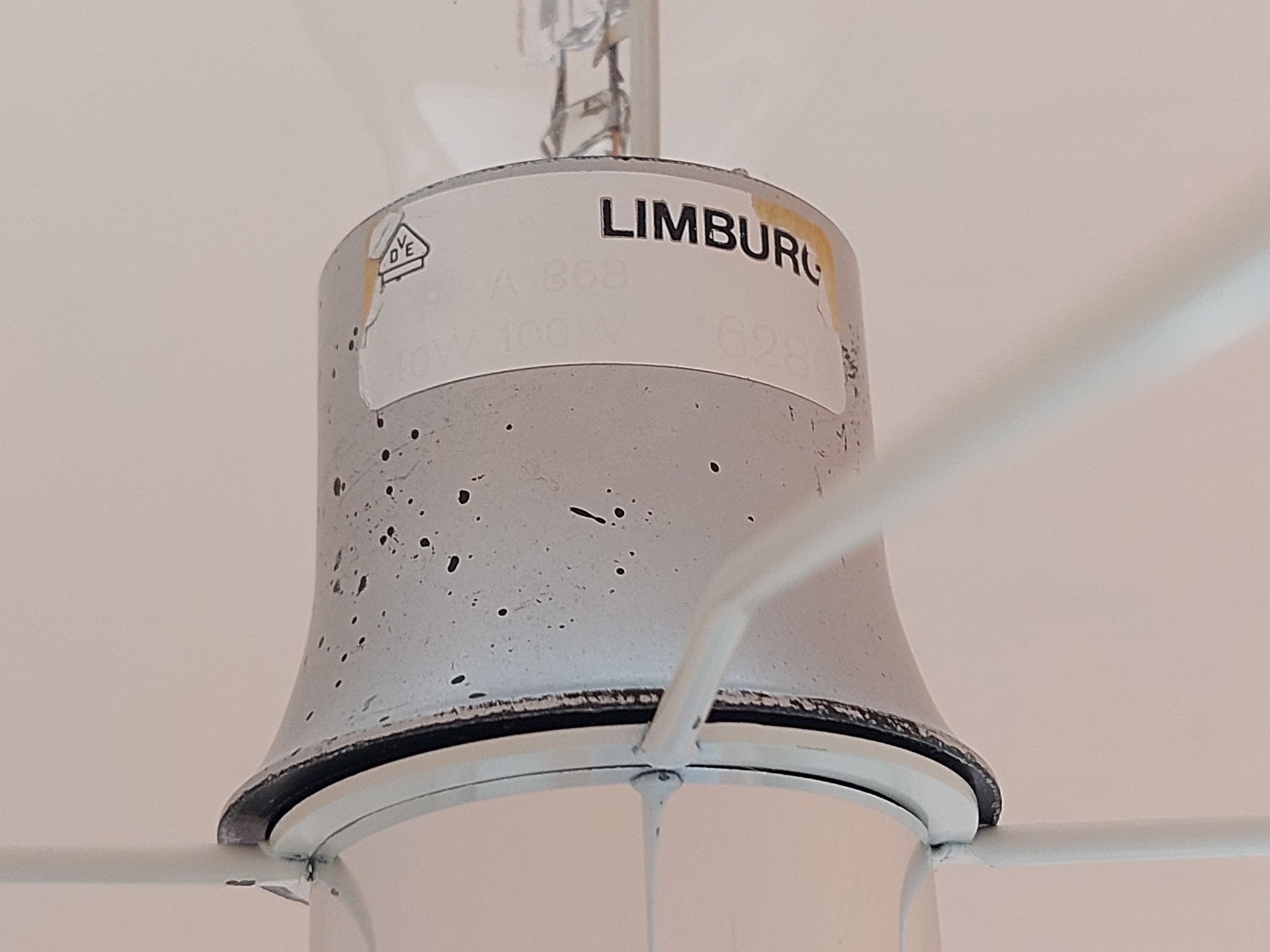 Lampe de chevet par Glashutte Limburg, années 1960.