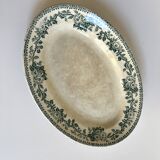 Oval ironstone dish