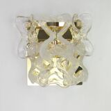 Murano glass wall light by Kalmar Mod. Catena, Austria, 1960s