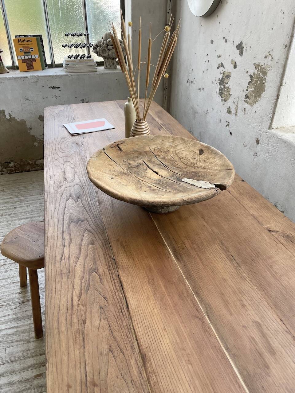 XL wooden Tuareg dish