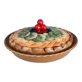 Plat a tarte en barbotine