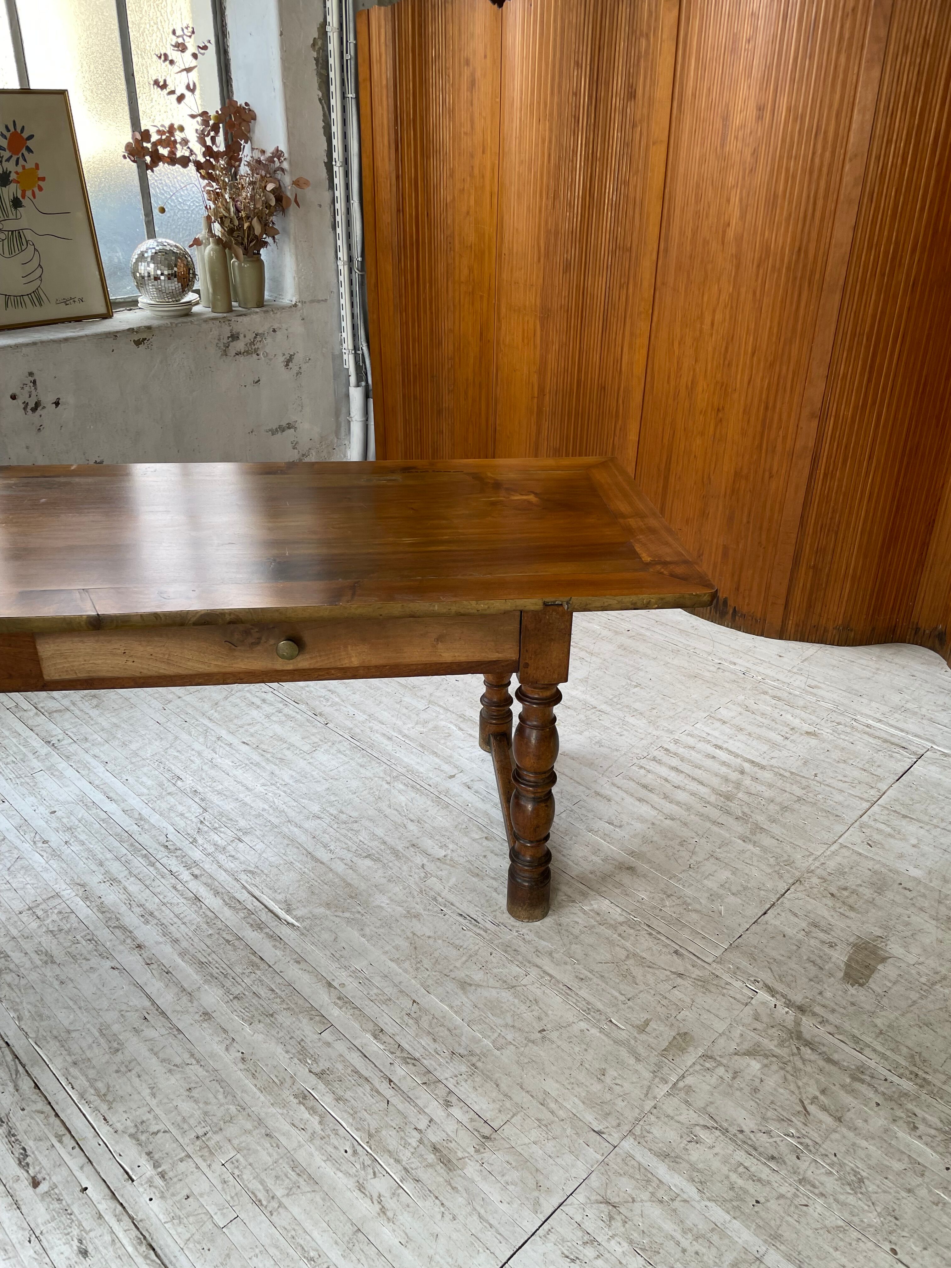 Table of draper firm walnut 260cm