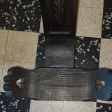 Tripod stool with backrest