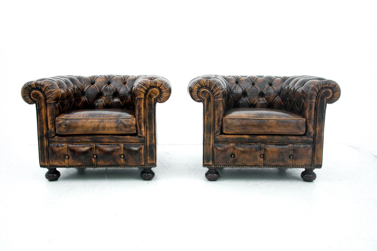 Chesterfield salon set, europe occidentale, vers 1940