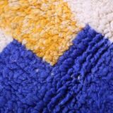 Berber rug in natural wool, size 150 x 250 cm, colorful patterns
