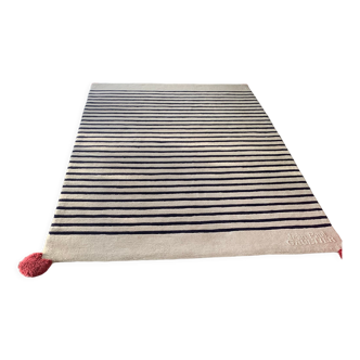 Tapis marinière Roche Bobois édition limitée Jean-Paul Gaultier