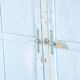 Industrial vintage wooden locker 3 doors