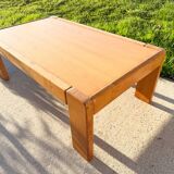 Solid elm coffee table