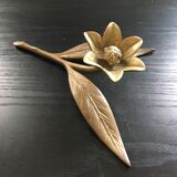 Brass flower paper press