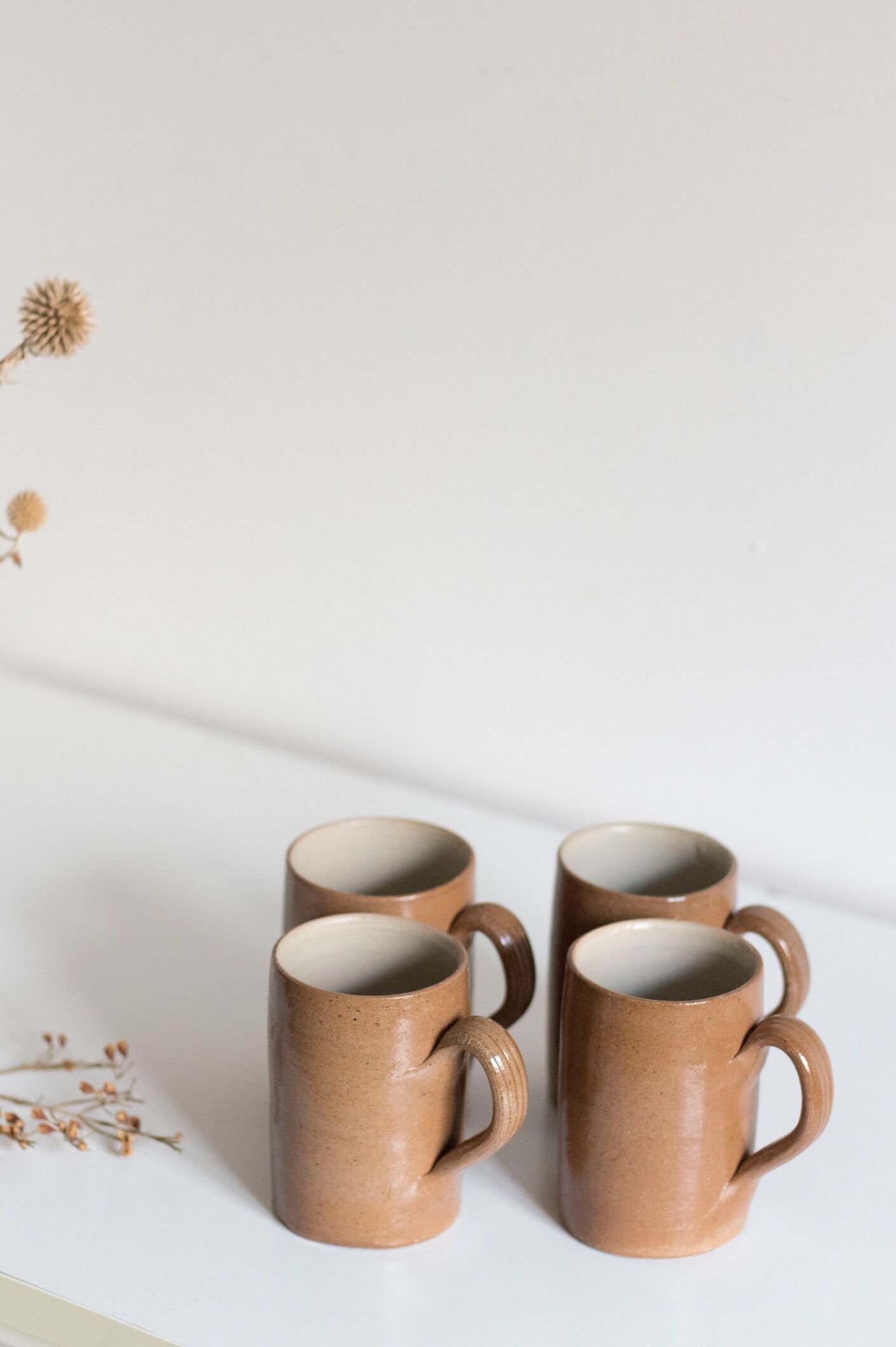 Ancient sandstone cups