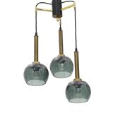 Ceiling lamp with three pendants, 1950s